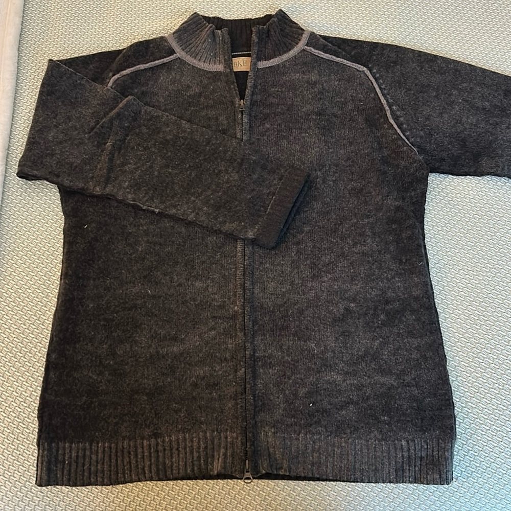BKE zip-up cardigan
